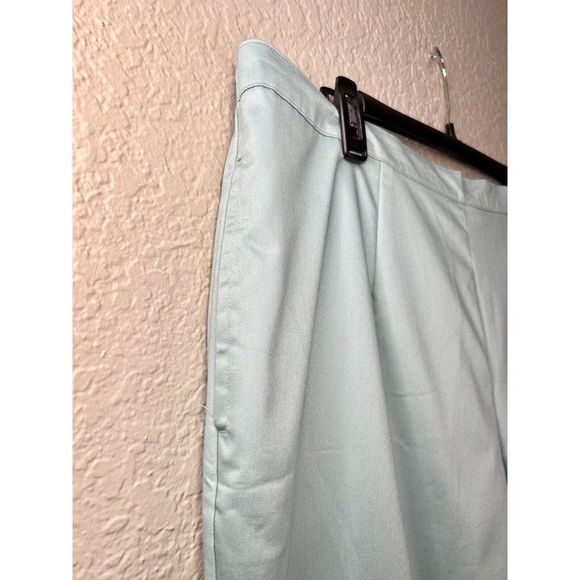 Alfred Dunner NWT Mint Blue Classic Fit Pants Womens Plus Size 24W Short - Picture 5 of 9
